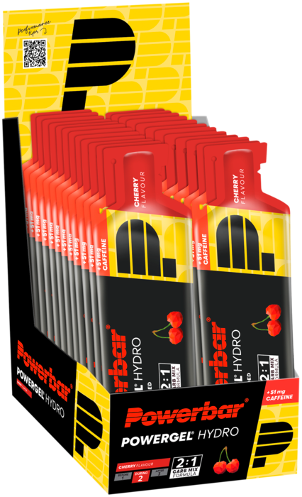 Powerbar Hydrogel - 24 x 67 ml - Kersen
