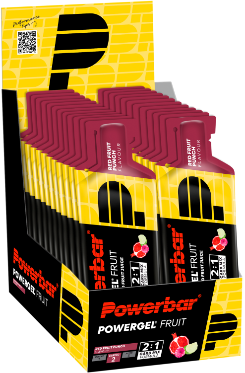 Powerbar Powergel Fruit - 24 x 41 gr - Rood Fruit