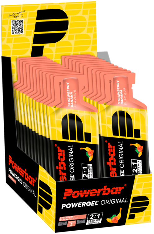 Powerbar Powergel Original - 24 x 41 gr - Aardbei Banaan