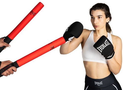 Everlast Powerlock Boxing Sticks - Rood-2