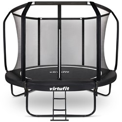 VirtuFit Premium Trampoline met Veiligheidsnet - Zwart - 366 cm - Tweedekans
