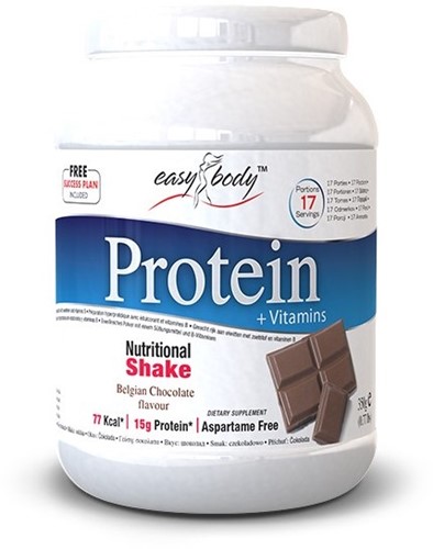 QNT Easy Body Diet Protein Powder - Eiwit Poeder - 350 gram - Belgian Chocolate