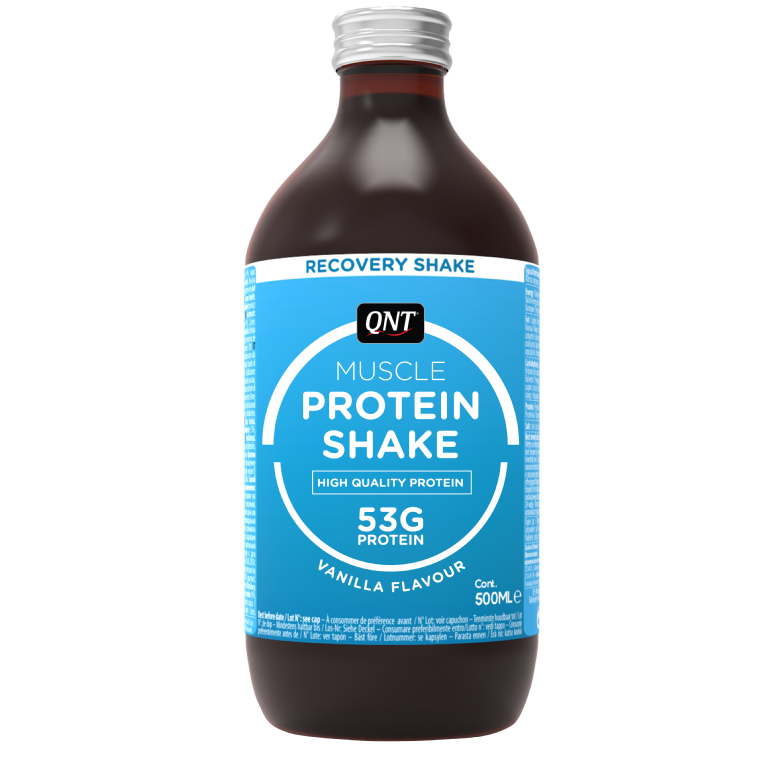 QNT Protein Shake (Glas) 12x500ml Vanille