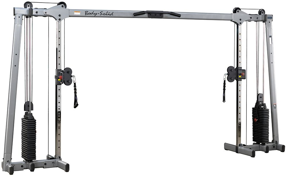 vlot versterking ga winkelen Body-Solid GDCC250 Deluxe Cable Crossover met 2 x 75 kg gewichten |  Fitnessapparaat.nl