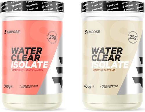 Empose Nutrition Water Clear Isolate - Eiwit Poeder - Protein Combi-Deal - Raspberry Mint / Coconut