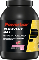 Powerbar Recovery Max  - 1144 gr - Framboos