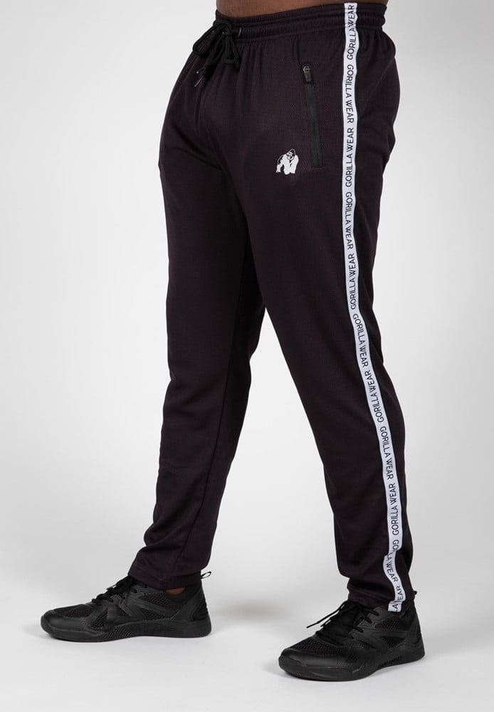 Gorilla Wear Reydon Mesh Trainingsbroek 2.0 - Zwart- M