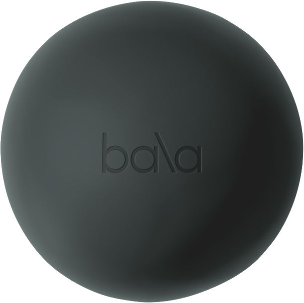 Bala Pilates Ball - Non-Weighted - Charcoal/Grijs