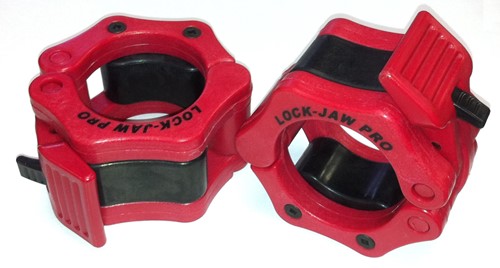 Body-Solid Lock-Jaw Pro Collars - Rood