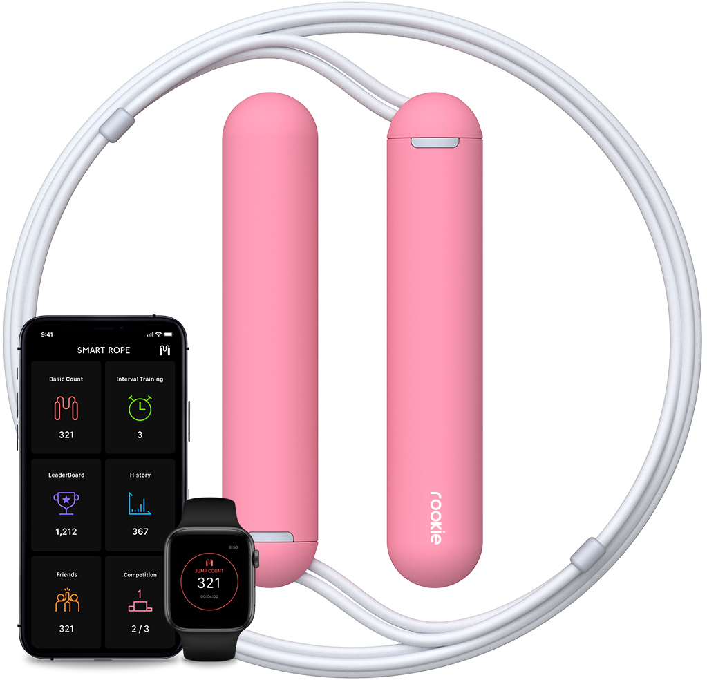 Smart Rope Rookie - Roze | Fitnessapparaat.nl