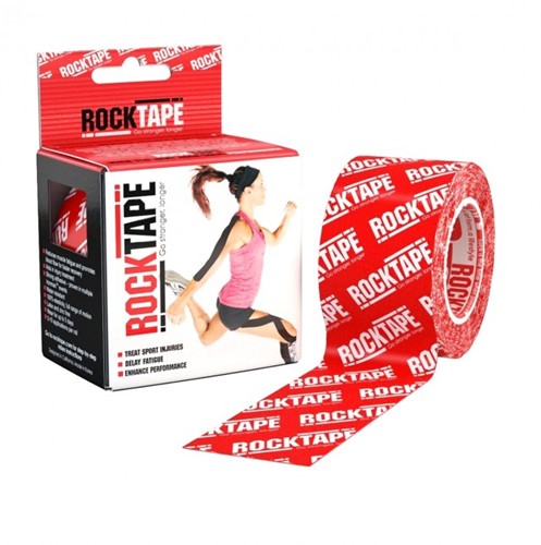 RockTape Classic Kinesiotape - Sporttape - 5 cm x 5 m - Rood Logo