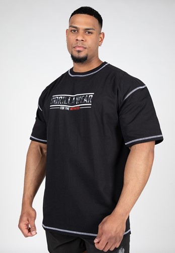Gorilla Wear Saginaw Oversized T-shirt - Zwart - M