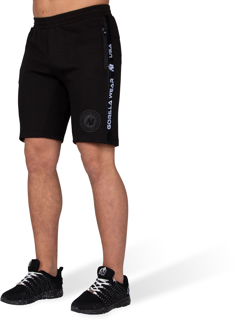 Gorilla Wear Saint Thomas Sweatshort Black Xl gorilla wear kopen in de aanbieding