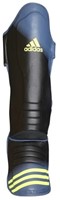 Adidas Speed Grappling Shin-n-Step - Scheenbeschermer - Zwart/Geel