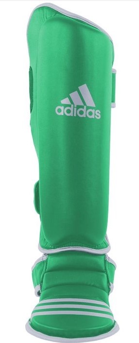 Adidas Economy Scheen- en Wreefbeschermers - Limegroen/Zilver - XL