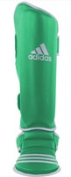 Adidas Economy Scheen- en Wreefbeschermers - Limegroen/Zilver
