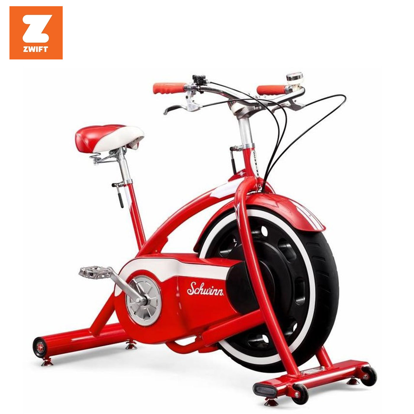 Schwinn Classic Cruiser Retro Bike Hometrainer- met Bluetooth en Zwift