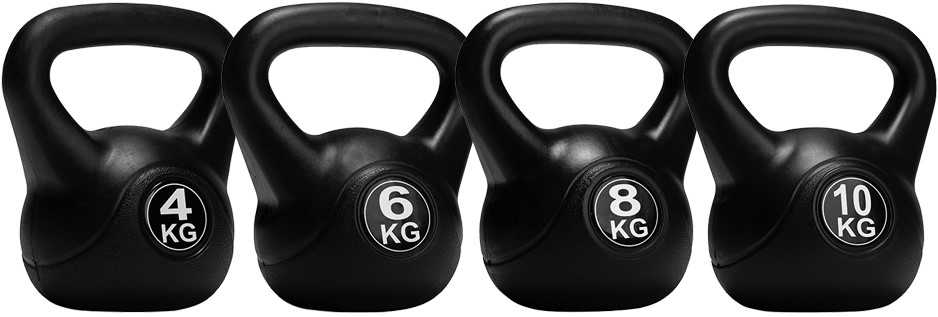 VirtuFit PVC Kettlebell Set 28 kg