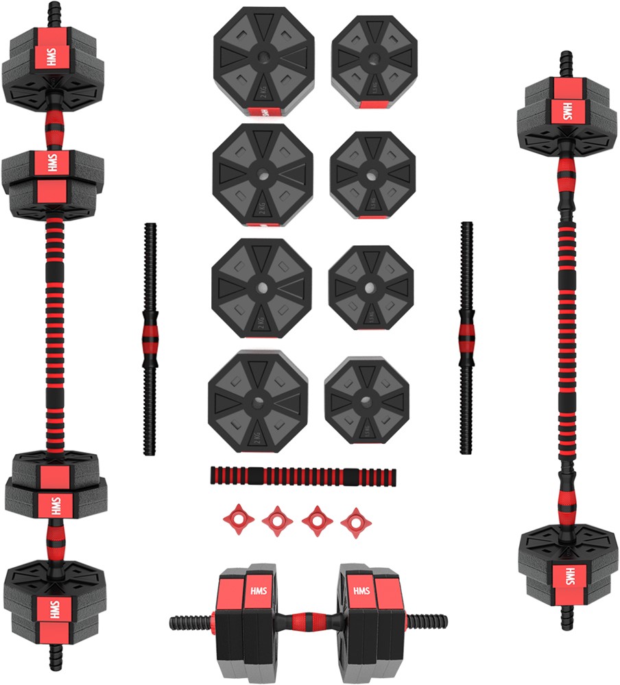 HMS Verstelbare Halter en Dumbbell Set - 15 kg