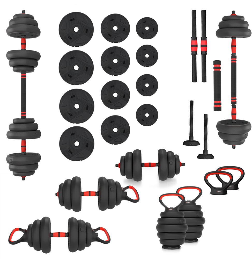 HMS 6-in-1 Krachttraining Set - 20 kg