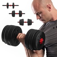 HMS Dumbbells & Halter Set - 20 kg-2