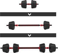 HMS Dumbbells & Halter Set - 20 kg-3