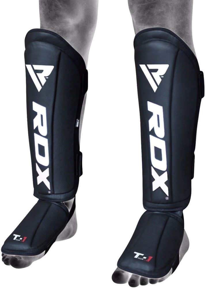 RDX Sports Scheenbeschermers Shin Instep King - Zwart - S