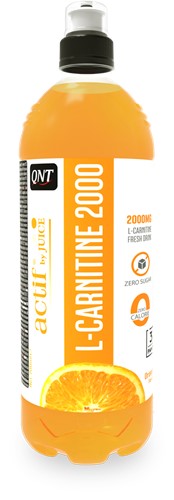 QNT L-Carnitine Sportdrank - 2000 mg - 24 x 700 ml - Orange
