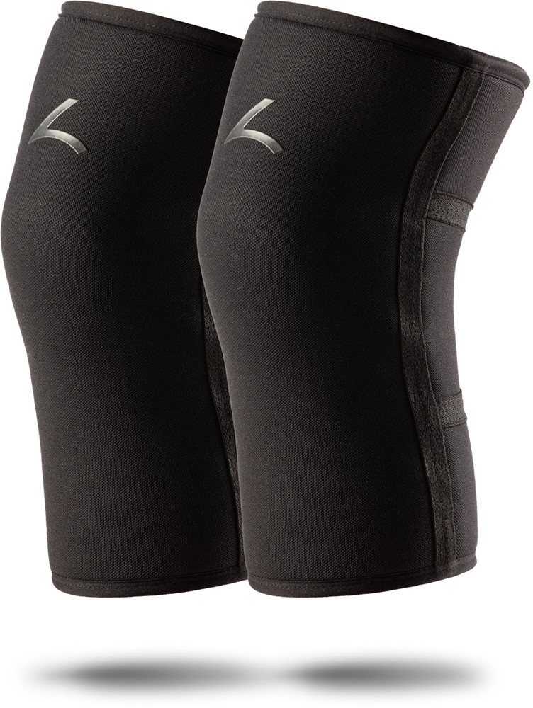 Reeva Powerlifting Knee Sleeves - Knie Bandages - 7 mm - Rigid - L