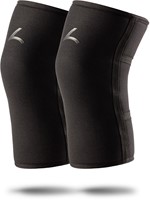 Reeva Powerlifting Knee Sleeves - Knie Bandages - 7 mm - Rigid - XL