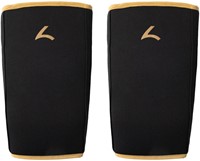 Reeva Powerlifting Knee Sleeves - Knie Bandages - 7 mm - Goud-2