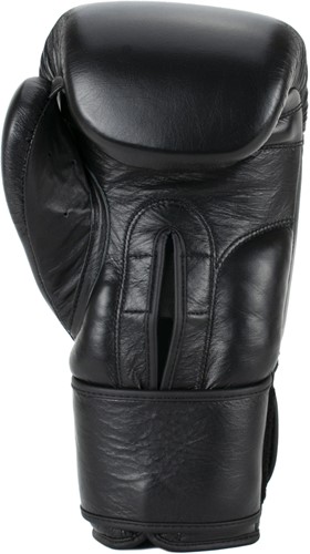 Super Pro Combat Gear Legend Lederen (Kick)Bokshandschoenen - Zwart-3