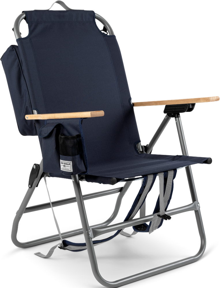 Sport-Brella Chair and Chiller - Campingstoel met Koeltas - Blauw