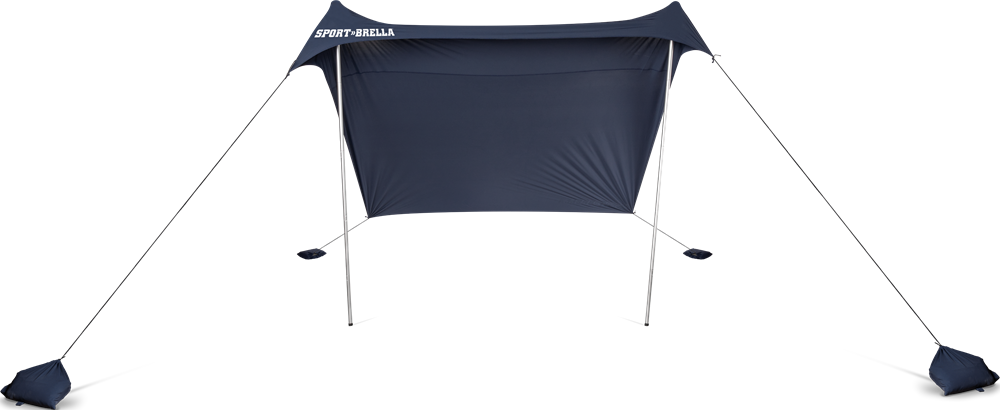 Sport-Brella Solbreeze Zonnescherm - Open Strandtent - Blauw