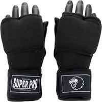 Super Pro Combat Gear Foam Binnenhandschoenen - Zwart/Wit-2