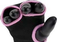 Super Pro Combat Gear Foam Binnenhandschoenen - Zwart/Roze