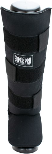 Super Pro Combat Gear Savior Scheenbeschermers - Zwart/Wit-2