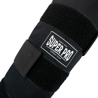 Super Pro Combat Gear Savior Scheenbeschermers - Zwart/Wit