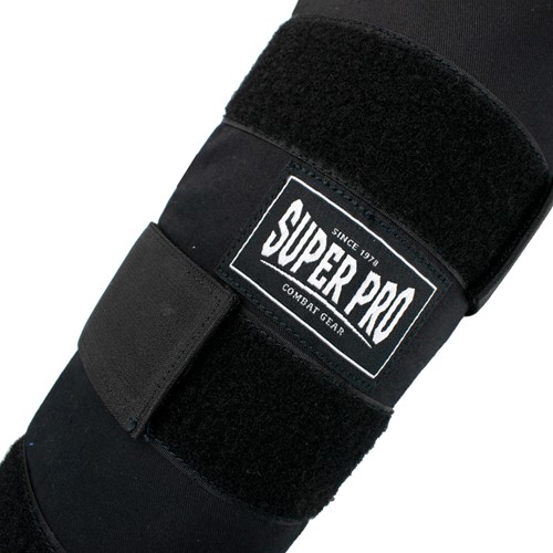 Super Pro Combat Gear Savior Scheenbeschermers - Zwart/Wit