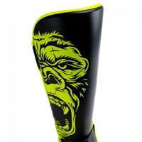 Super Pro Kids Scheenbeschermers - Gorilla - Zwart/Geel-3