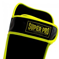 Super Pro Gorilla Kids Scheenbeschermers - Zwart/Geel