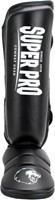 Super Pro Combat Gear Protector Scheenbeschermers - Zwart/Wit-2