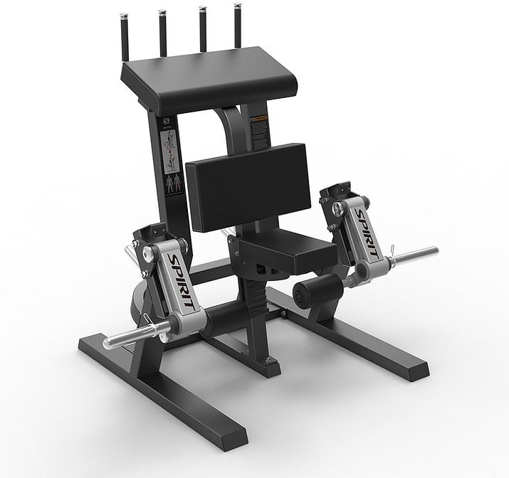 Spirit Fitness Standing Leg Curl - Plate Loaded