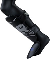 Super Pro Combat Gear Scheenbeschermer Kids Wolf - Zwart/Grijs-2