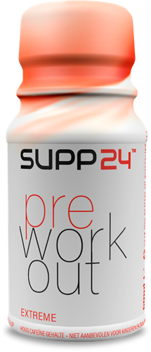 SUPP24 Pre Work Out Extreme - 12 x 60 ml - Cola