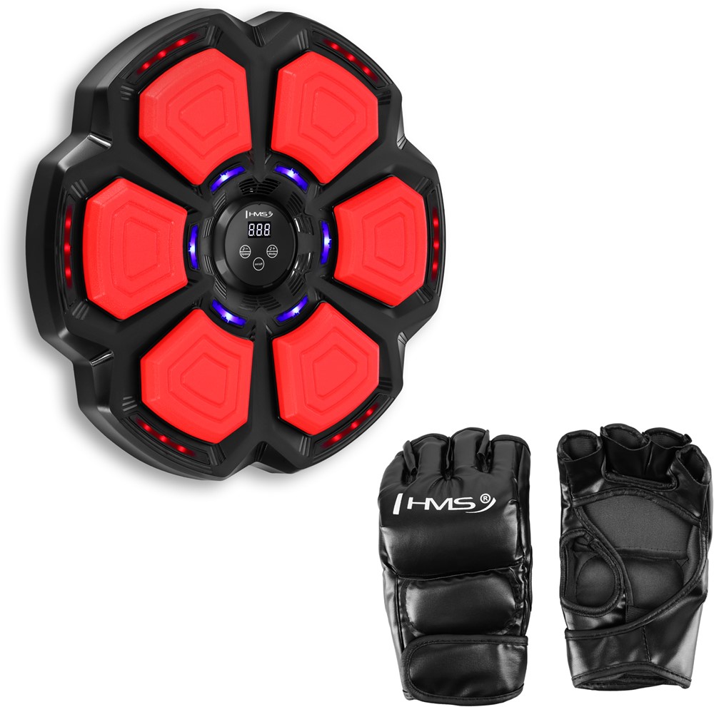 HMS Elektronisch Bluetooth Bokstarget - Met Muziek&Handschoenen