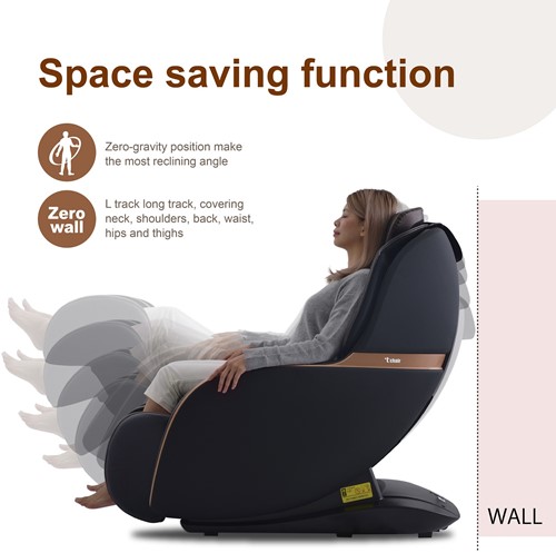 TChair TC-296 Elektrische Massagestoel - Bruin