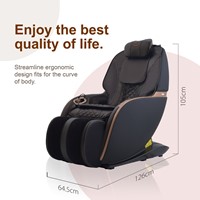 TChair TC-296 Elektrische Massagestoel - Bruin