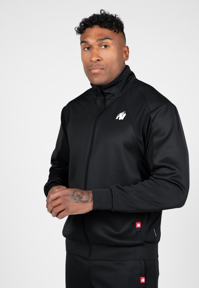 Gorilla Wear Tennessee Track Jacket - Trainingsjas - Zwart - 4XL