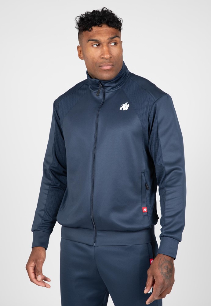 Gorilla Wear Tennessee Track Jacket - Trainingsjas - Marineblauw - 4XL